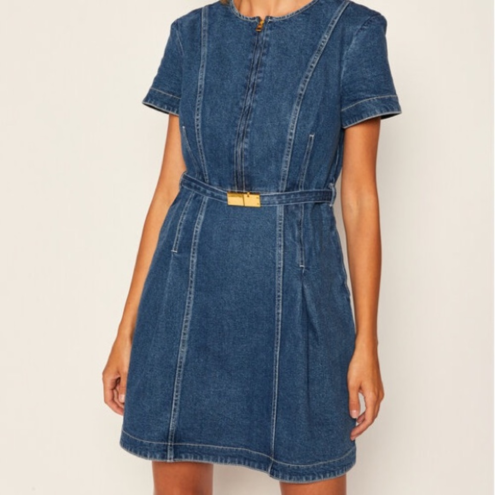Tory Burch Nadia Denim Dress in Denim size 0